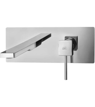 PAFFONI LEA106 STEEL CONCEALED WASHBASIN MIXER WITH CHROME PLATE
