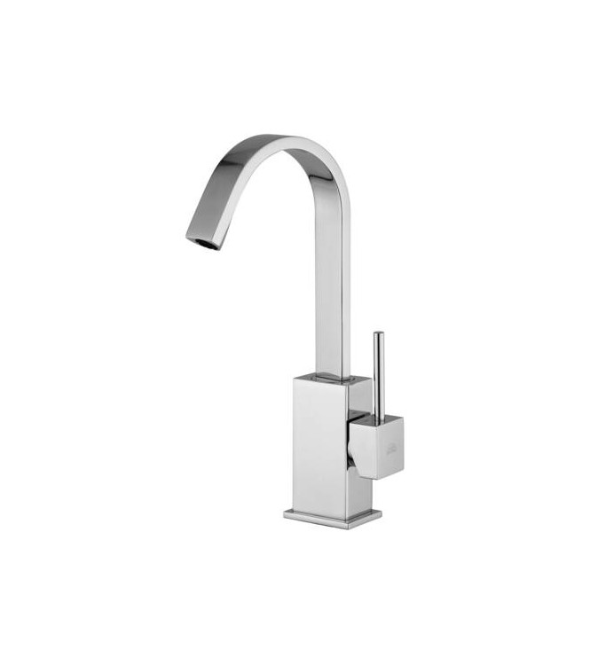 PAFFONI LEA877 LEVEL WASHBASIN MIXER with ø1.1/4" drain CHROMED
