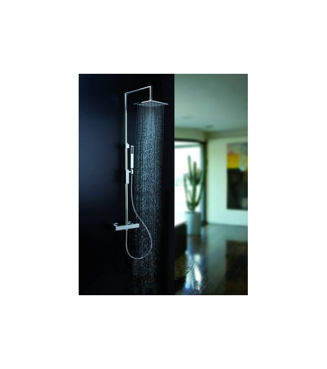 PAFFONI LEQ269 LEVEL MISCELATORE TERMOSTATICO ESTERNO DOCCIA CON DEVIATORE CROMATO