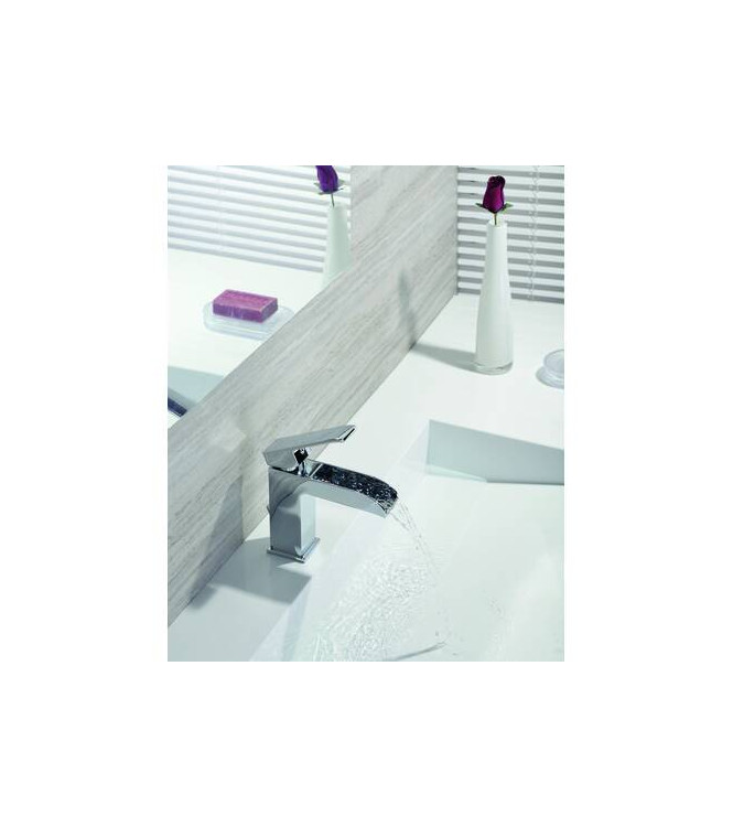 PAFFONI LES065 LEVEL WASHBASIN WASHBASIN MIXER with ø1.1/4" drain CHROMED