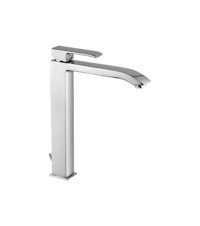 PAFFONI LES085 LEVEL PROLONGED WASHBASIN SINGLE LEVEL MIXER with ø1.1/4" drain CHROMED
