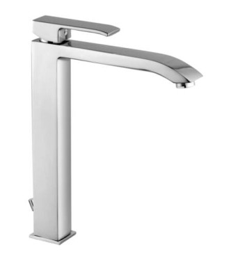 PAFFONI LES085 LEVEL PROLONGED WASHBASIN SINGLE LEVEL MIXER with ø1.1/4" drain CHROMED