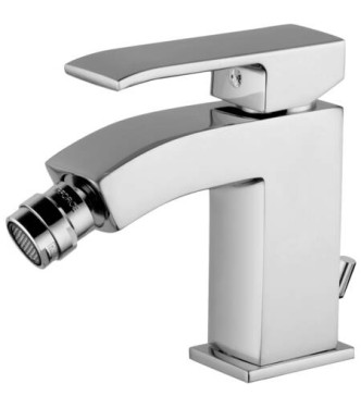 PAFFONI LES135 LEVEL MISCELATORE MONOCOMANDO BIDET con piletta 1.1/4" CROMATO