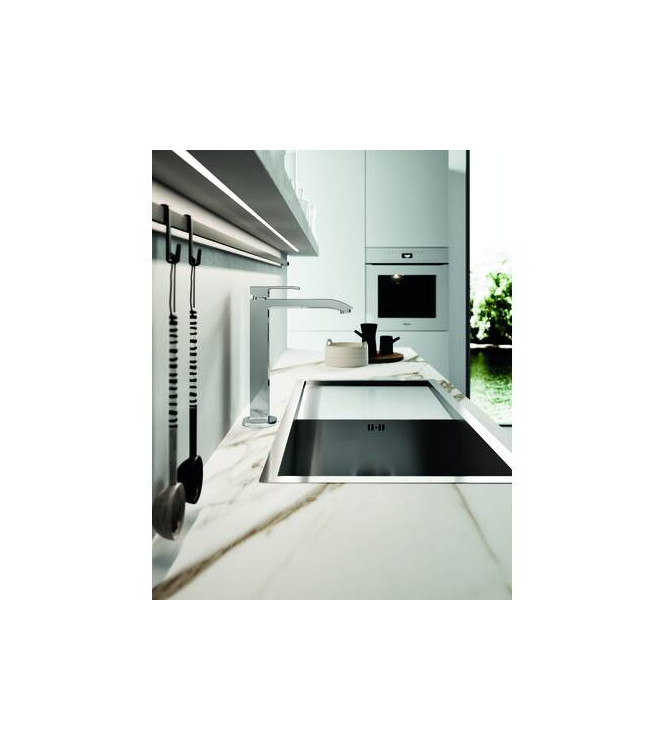 PAFFONI LES188 LEVEL SINGLE-LEVER CHROME SINK MIXER