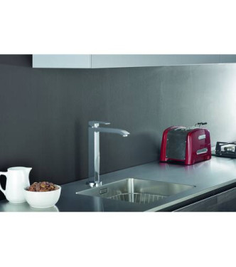 PAFFONI LES188 LEVEL SINGLE-LEVER CHROME SINK MIXER