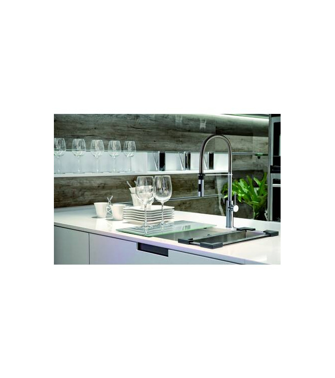 PAFFONI LIG179 LIGHT SINGLE-LEVER SINK MIXER PROFESSIONAL CHROME