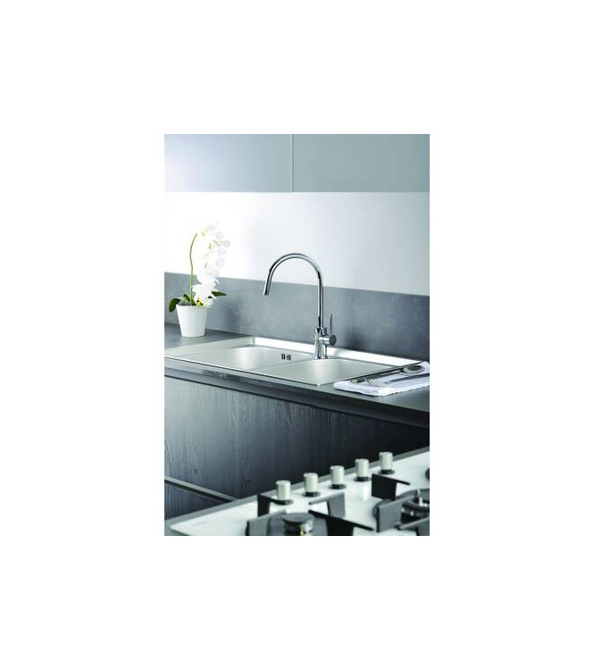 PAFFONI LIG180 LIGHT WASHBASIN MIXER SINCE WASHBASIN TAP ø18 CHROMED