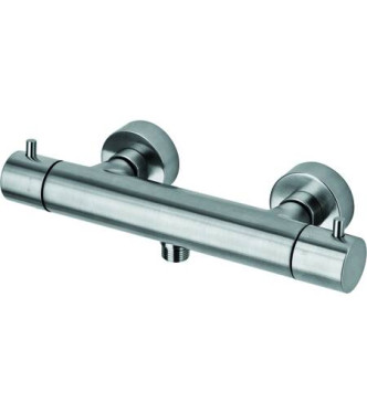 PAFFONI LIQ168E LIGHT TERMOSTATICO ESTERNO DOCCIA SENZA DOCCETTA STEEL