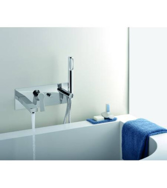 PAFFONI RED001 RED CONCEALED SINGLE-LEVER MIXER BATH+DUPLEX CHROME