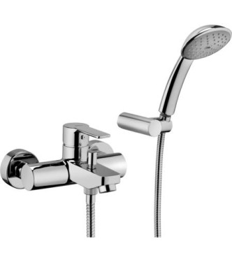 PAFFONI RED024 RED MISCELATORE MONOCOMANDO ESTERNO VASCA/DOCCIA CON DUPLEX CROMATO