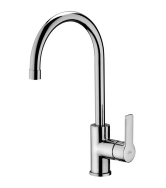 PAFFONI RED180 RED SINGLE-LEVER CHROME SINK MIXER
