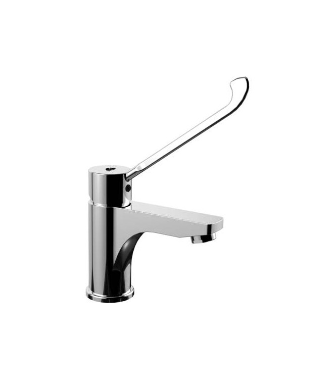 PAFFONI RED301 RED MISCELATORE MONOCOMANDO LAVABO CON LEVA CLINICA CROMATO