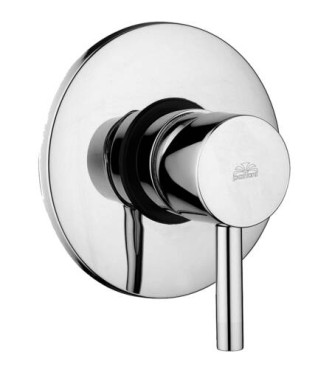 PAFFONI SK010 STICK CONCEALED SINGLE-LEVER CHROME SHOWER MIXER