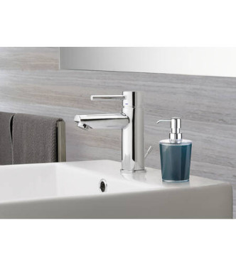 PAFFONI SK075H STICK MISCELATORE MONOCOMANDO LAVABO con piletta 1.1/4" CROMATO