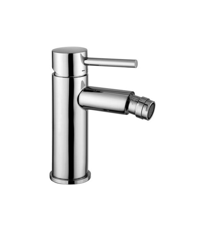 PAFFONI SK131H STICK BIDET MIXER with Chromium-plated waste