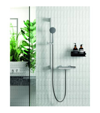 PAFFONI SK168 STICK SINGLE-LEVER EXTERNAL SHOWER MIXER CHROME-PLATED