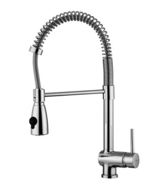 PAFFONI SK178 STICK MISCELATORE MONOCOMANDO LAVELLO PROFESSIONAL CON LUX CROMATO