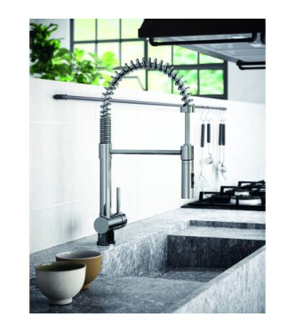 PAFFONI SK179 STICK SINGLE-LEVER SINK MIXER PROFESSIONAL CHROME