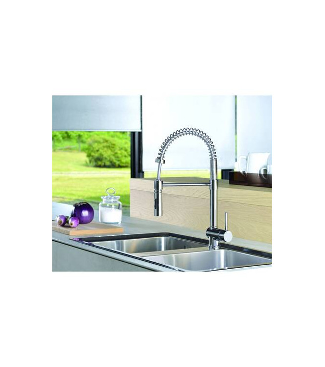 PAFFONI SK179 STICK SINGLE-LEVER SINK MIXER PROFESSIONAL CHROME