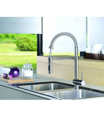 PAFFONI SK179 STICK SINGLE-LEVER SINK MIXER PROFESSIONAL CHROME