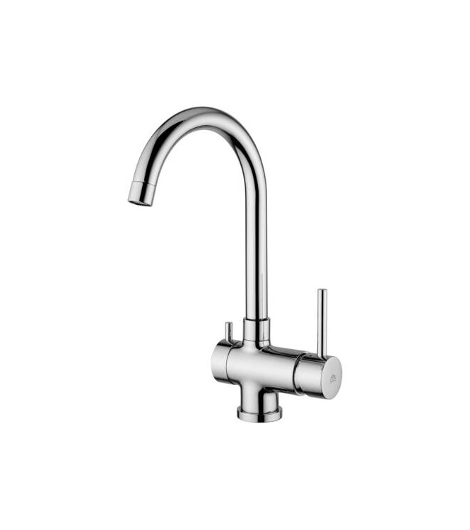 PAFFONI SK184 STICK MISCELATORE MONOCOMANDO LAVELLO CON ATTACCO LAVASTOVIGLIE CROMATO