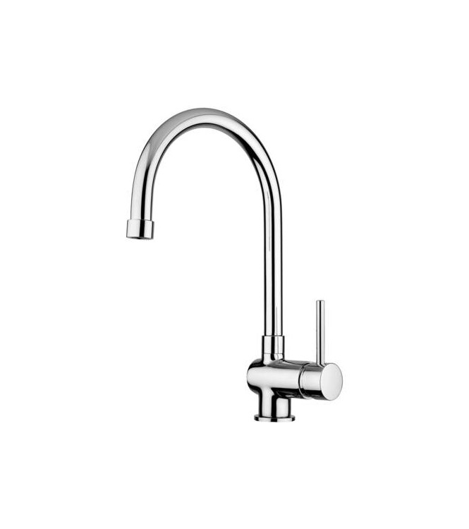 PAFFONI SK185 STICK SINGLE-LEVER SINK MIXER WITH CHROME HAND SHOWER