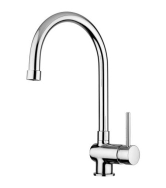 PAFFONI SK185 STICK SINGLE-LEVER SINK MIXER WITH CHROME HAND SHOWER