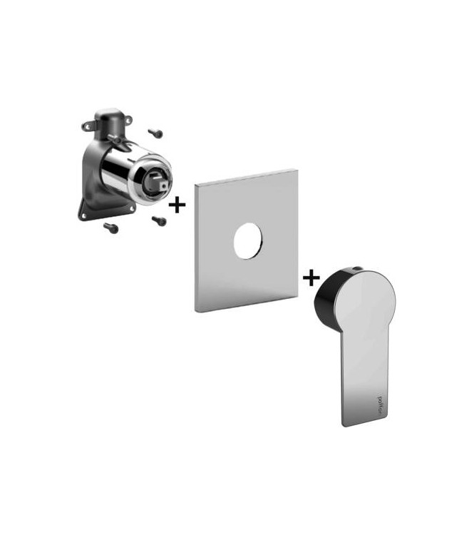 PAFFONI TABOX010 TANGO CONCEALED SHOWER MIXER EXTERNAL PART CHROME