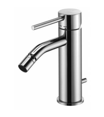 PAFFONI LIG135 LIGHT SINGLE BIDET MIXER with ø1.1/4" CHROMED waste