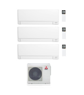 Mitsubishi MSZ-AY Trial Split 7000+9000+15000 BTU R32 Wi-Fi Inverter A++ air conditioner - MXZ-3F68VF4
