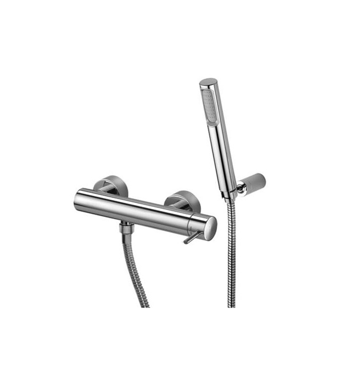 PAFFONI LIG168D LIGHT SINGLE-LEVER EXTERNAL SHOWER MIXER WITH CHROME DUPLEX