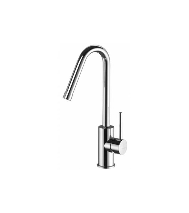 PAFFONI LIG978 LIGHT MISCELATORE MONOCOMANDO LAVABO CANNA GIREVOLE 20 CROMATO