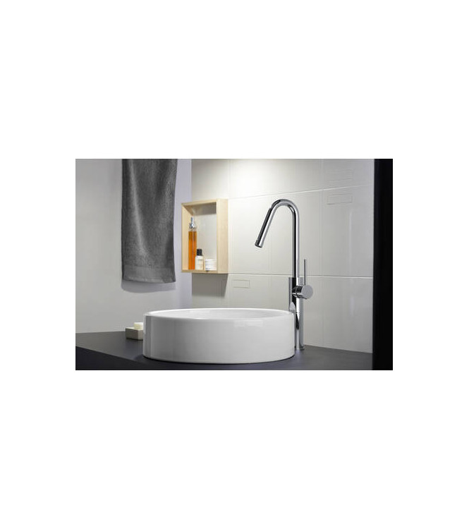 PAFFONI LIG978 LIGHT WASHBASIN MIXER SINCE TURNBACK ø20 CHROMED