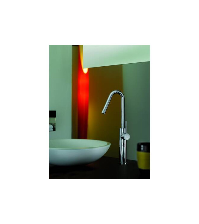 PAFFONI LIG978 LIGHT WASHBASIN MIXER SINCE TURNBACK ø20 CHROMED