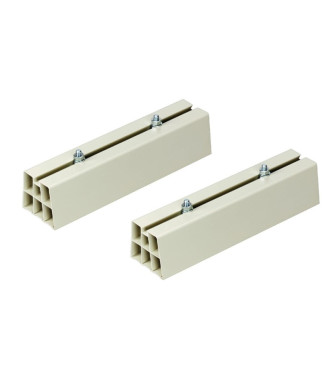 floor base pair with vibration damping 45cm load capacity 180kg