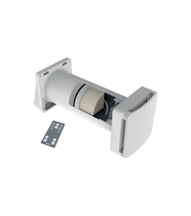 Ventilatore puntiforme con recupero di calore Irsap PULSE 60A, ideale per ambienti Fino a 20 mq 