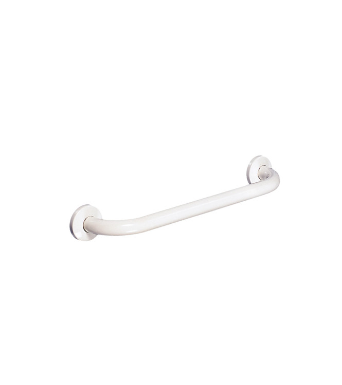 Thermomat M60-I-B - 60 cm Horizontal Grab Bar, Painted White