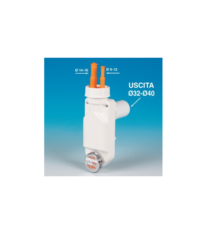 Lira space-saving double drain A.8500.01