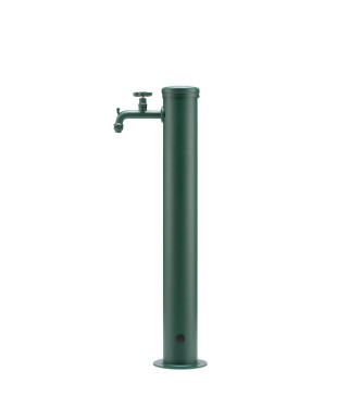 Garden Fountain with Tinta Belfer 42/TT Green Faucet