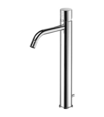 PAFFONI LIGX085 LIGHT HIGH WASHBASIN MIXER with waste ø1.1/4" CHROMED