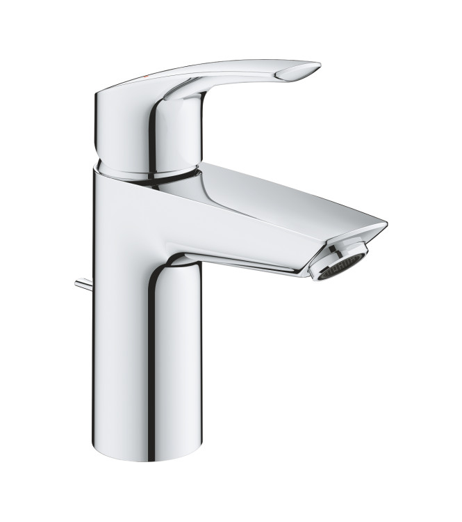 EUROSMART  MISCELATORE MONOCOMANDO LAVABO TAGLIA S CON SCARICO SALTERELLO 1.1/4" CROMO