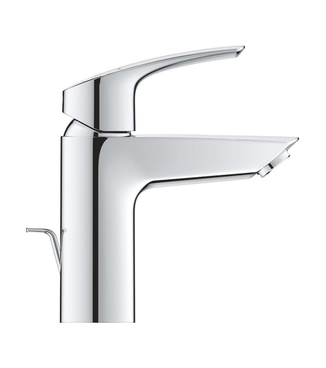 EUROSMART WASHBASIN MIXER SIZE S WITH WASHBASIN DISCHARGE ø1.1/4" CHROME