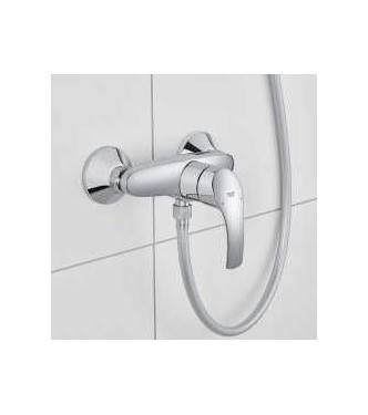 EUROSMART  MISCELATORE MONOCOMANDO DOCCIA ESTERNO SENZA SET DOCCETTA CROMO