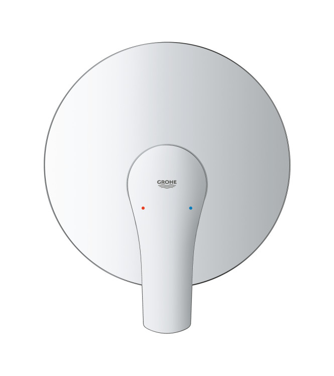 EUROSMART SINGLE-LEVER RECESSED SHOWER MIXER CHROME