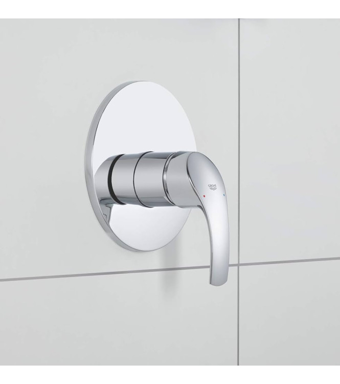 EUROSMART SINGLE-LEVER RECESSED SHOWER MIXER CHROME