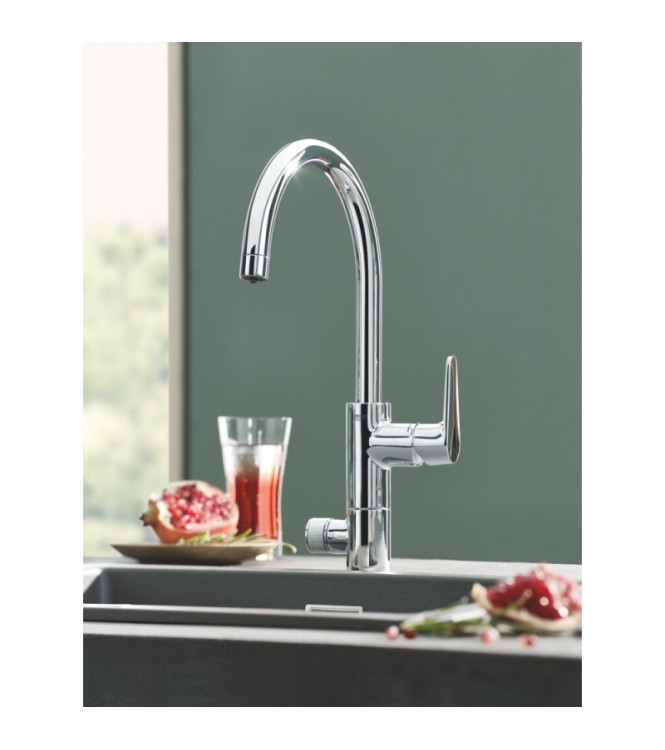 GROHE BLUE PURE EUROSMART 30499 SINK MIXER WITH FILTER SYSTEM C SPOUT CHROME