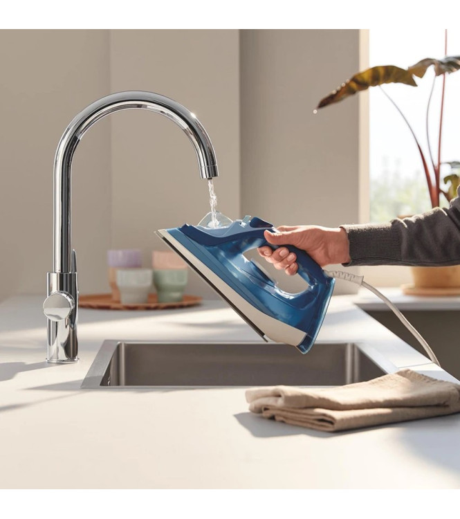 GROHE BLUE PURE BAUCURVE 30581 SINK MIXER WITH 5-PHASE FILTER SYSTEM CHROME