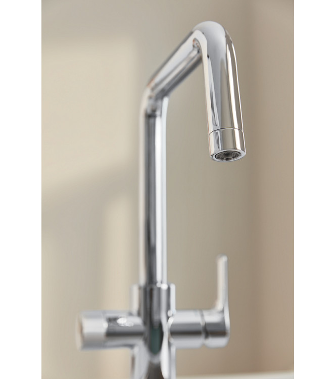 GROHE BLUE PURE EUROSMART 30584 SINK MIXER WITH 5-PHASE FILTER SYSTEM CHROME