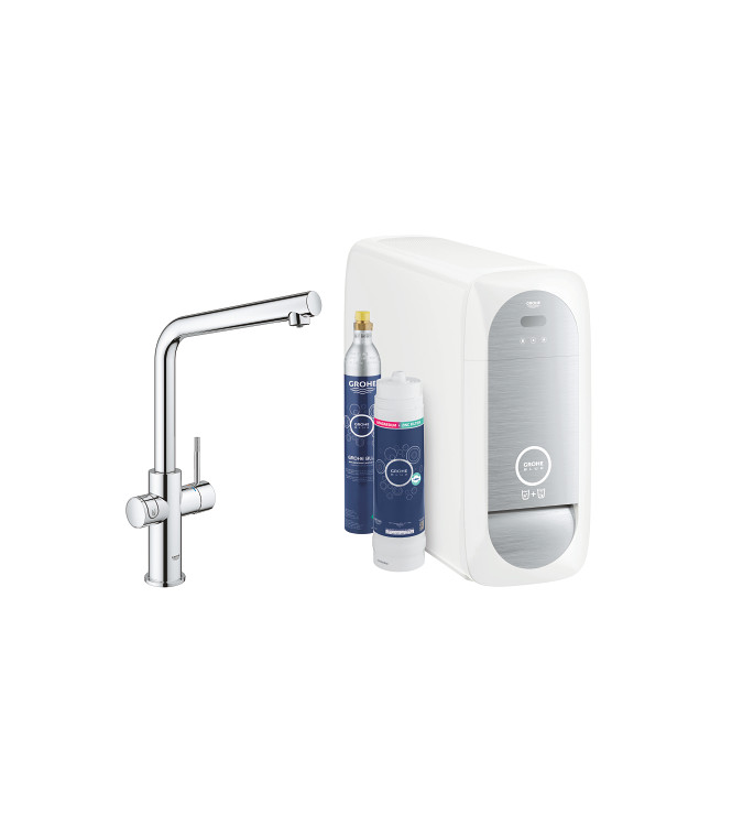 GROHE BLUE HOME 120832 MISCELATORE LAVELLO CON SISTEMA FILTRANTE BOCCA L CROMO