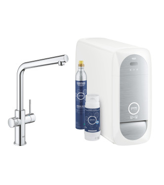 GROHE BLUE HOME 31454 MISCELATORE LAVELLO CON SISTEMA FILTRANTE BOCCA L CROMO